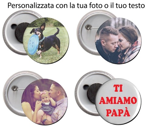 Spilla calamita pins badge - spilla,