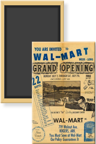 Walmart grand opening - grand, vintage