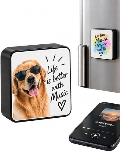Mini cassa bluetooth magnete - bluetooth,