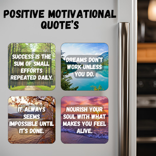 Inspirational fridge magnets - inspirational,