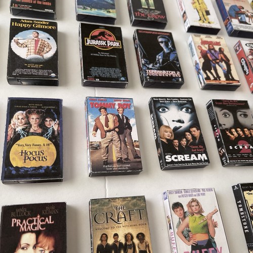 Mini magneti frigorifero vhs - mini,