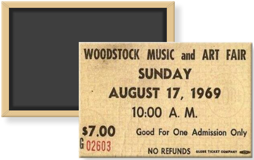 Woodstock biglietto immagine - woodstock,